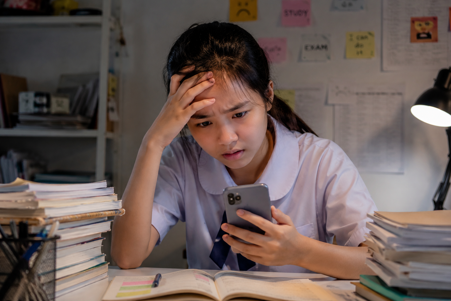 Áp Lực Học Tập: Tại Sao Học Sinh Thời Đại Số Dễ Cảm Thấy Căng Thẳng?