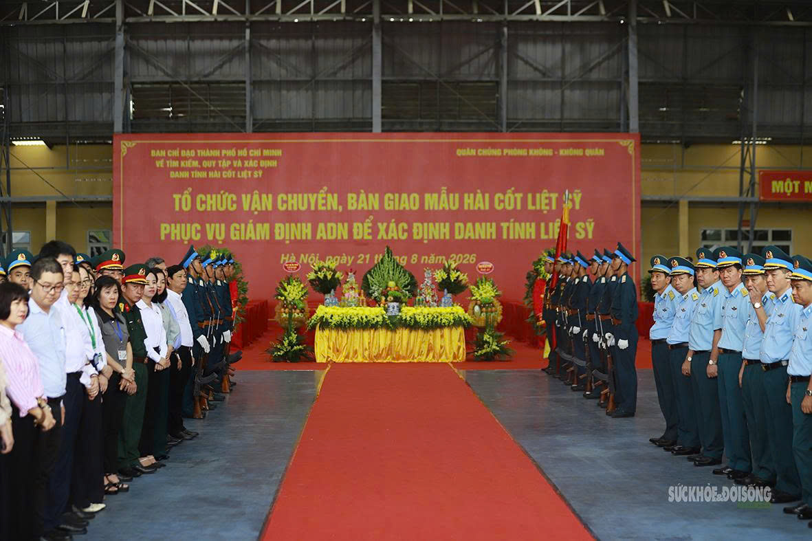 Hơn 7.000 mẫu hài cốt liệt sĩ về Hà Nội: hành trình, bảo quản và bước tiếp cho giám định ADN