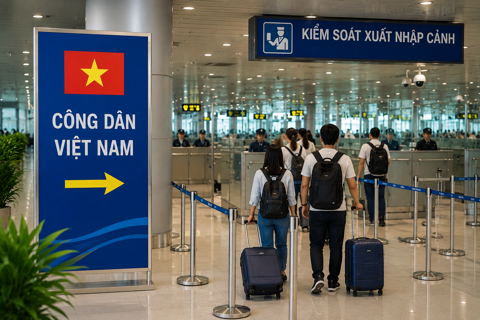 Làn Nhập Cảnh Riêng Tại Nội Bài: Tiện Ích Mới Cho Hành Khách Việt Nam