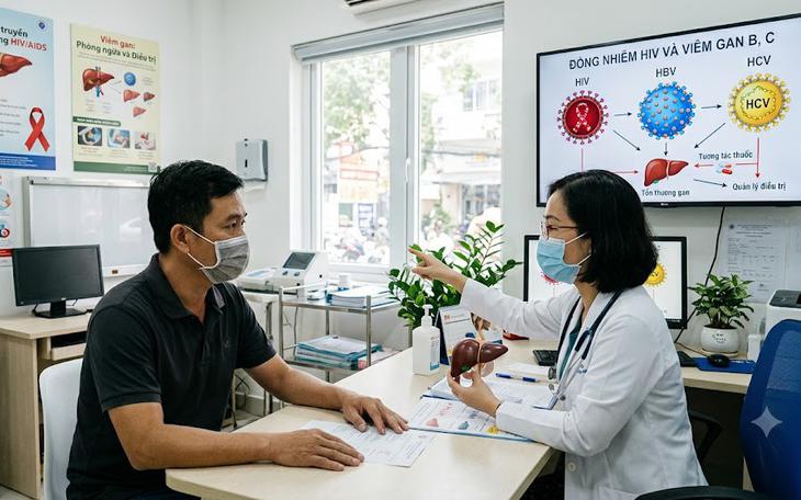Đồng nhiễm HIV và viêm gan B, C Đồng nhiễm HIV và viêm gan B, C: Nguy cơ tổn thương gan