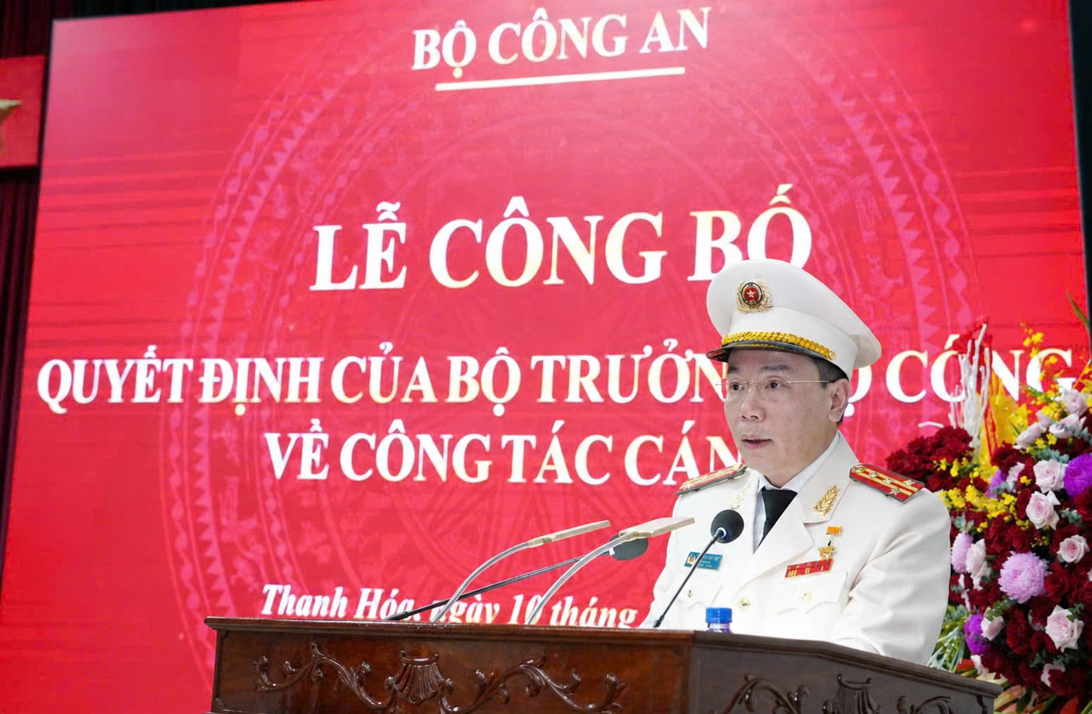 Đại tá Hoàng Quốc Việt Đảm Nhận Chức Giám Đốc Công An Tỉnh Thanh Hóa