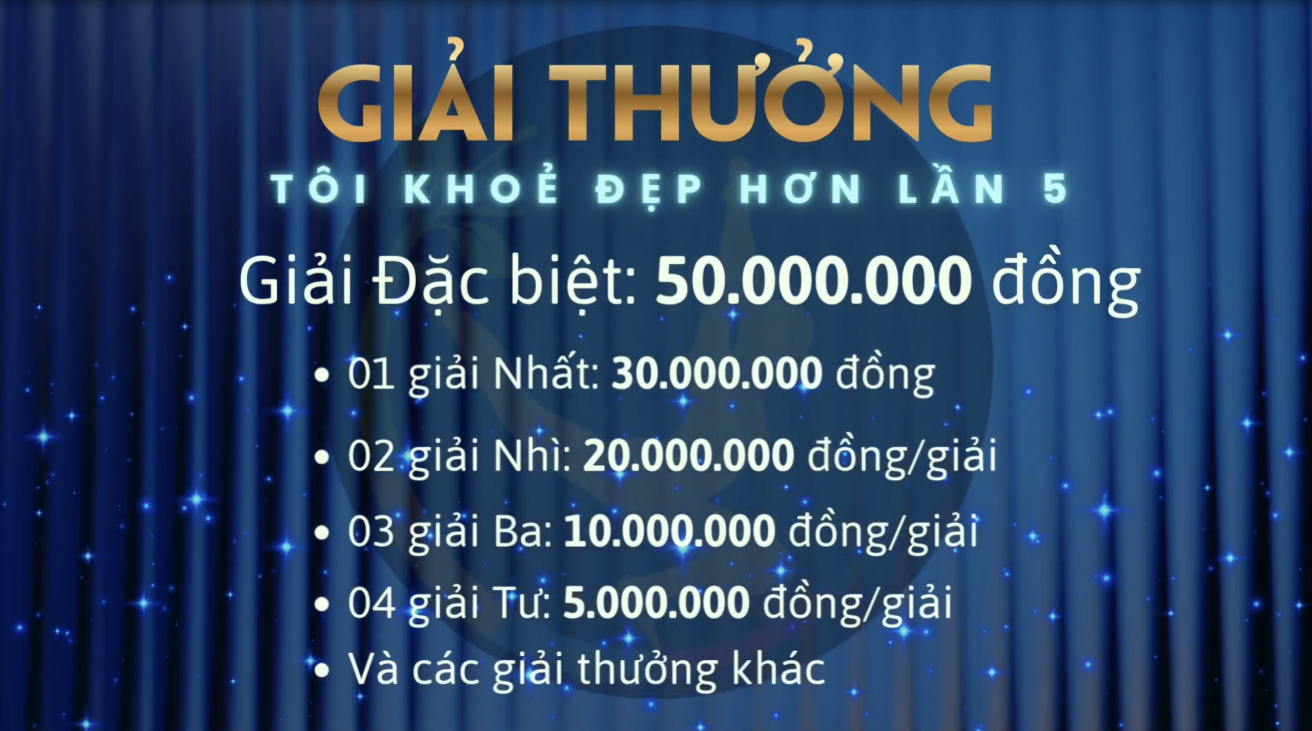 Cuộc thi Tôi khỏe đẹp hơn: Gần 200 triệu đồng giải thưởng