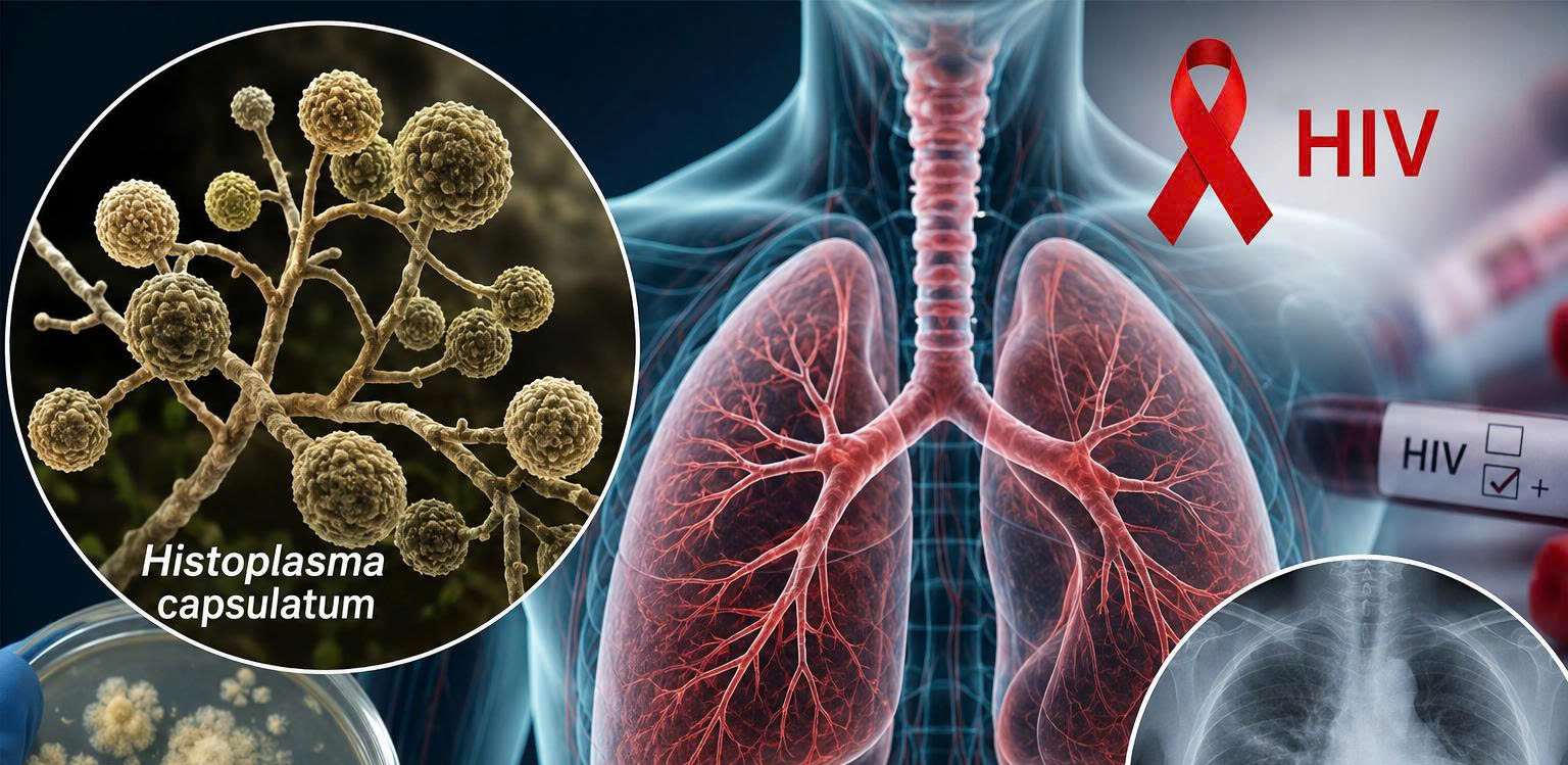 Rủi ro từ đồng nhiễm HIV và nấm Histoplasmosis Rủi ro từ đồng nhiễm HIV và nấm Histoplasmosis
