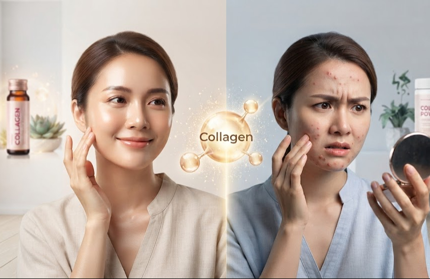 Liệu Bổ Sung Collagen Có Thực Sự Làm Nổi Mụn Hay Không?