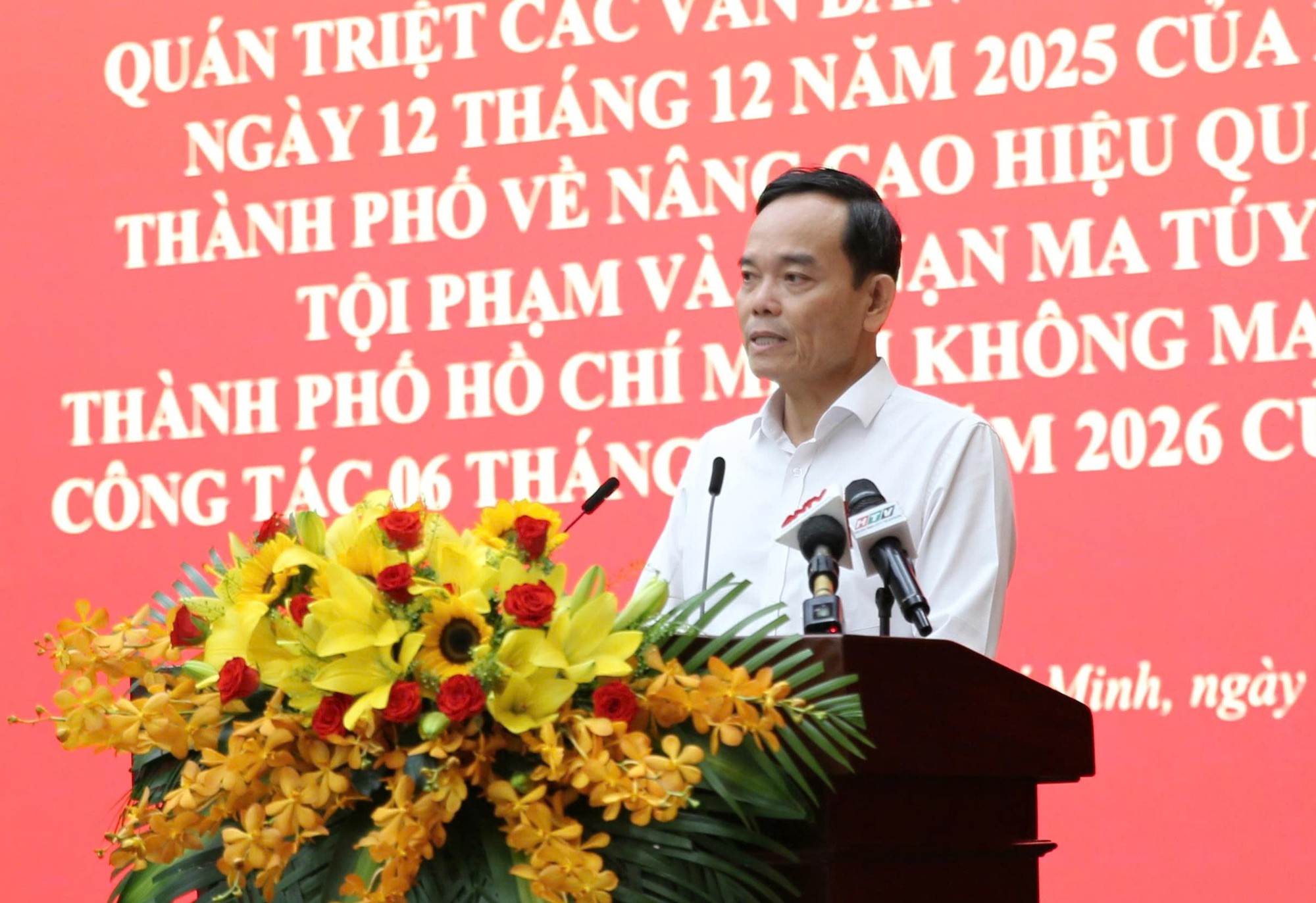 base64-17863607998062055893927 Bí thư Thành ủy TPHCM: Xây dựng thành phố không ma túy phải lấy cơ sở làm nền tảng, quản lý thực chất- Ảnh 1.