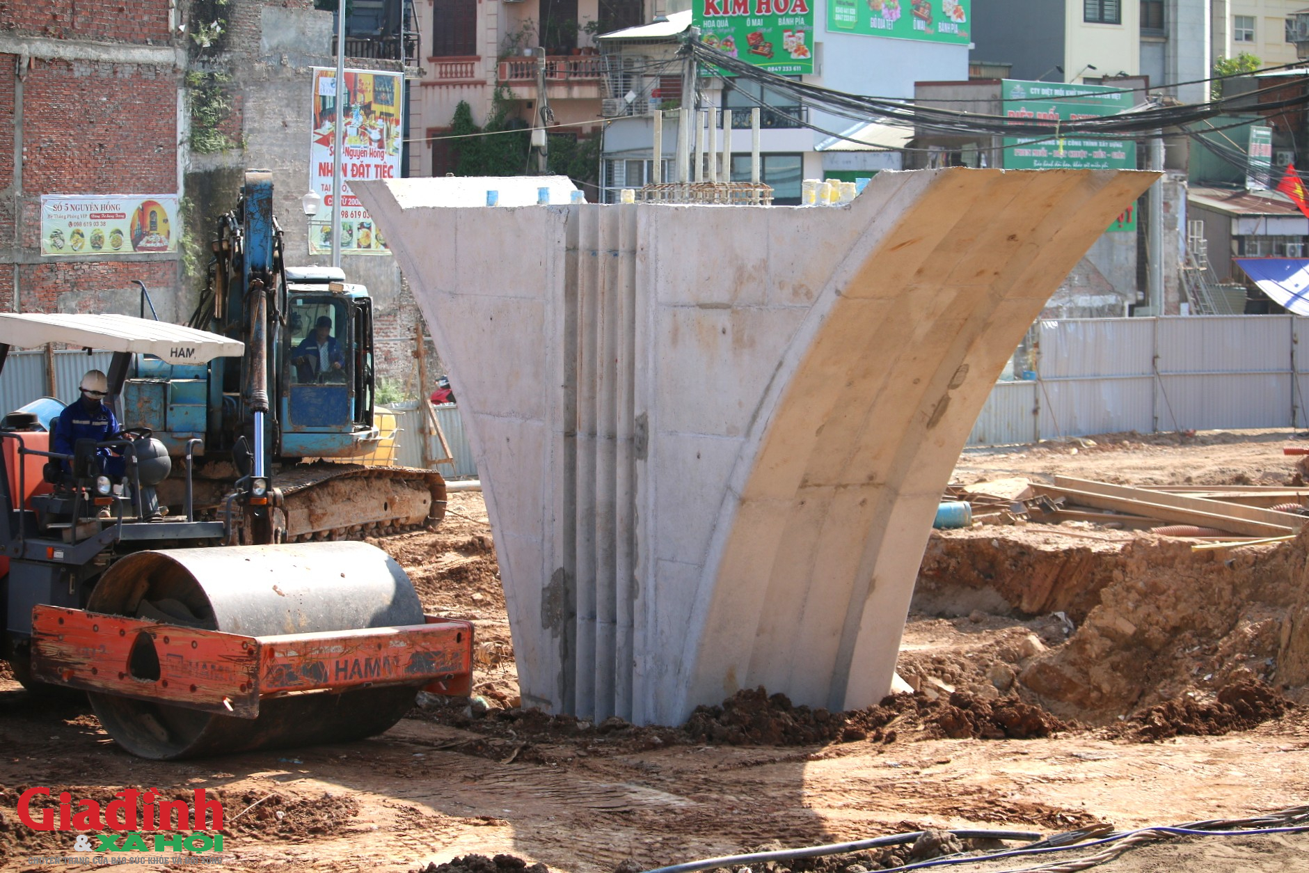 Hà Nội tăng tốc thi công Vành đai 1 Hoàng cầu - Voi Phục trước hạn 2 / 9 - Ảnh 8.