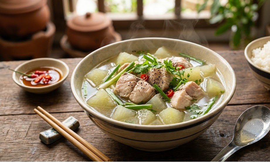 Canh bí đao