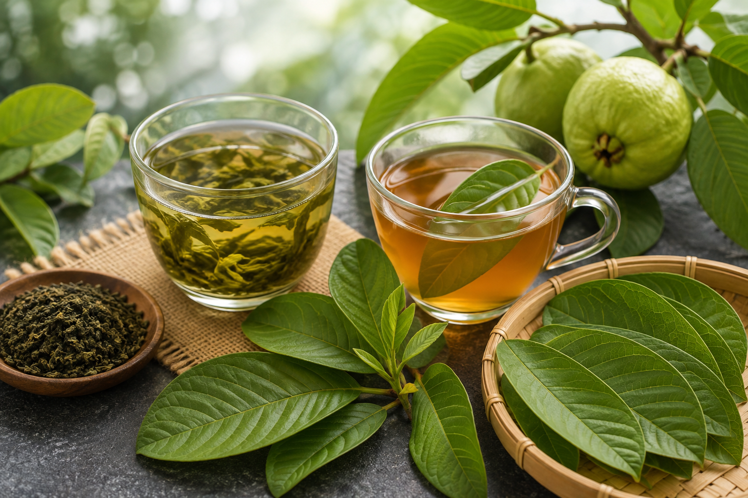So Sánh Khả Năng Chống Oxy Hóa Của Lá Ổi Và Trà Xanh