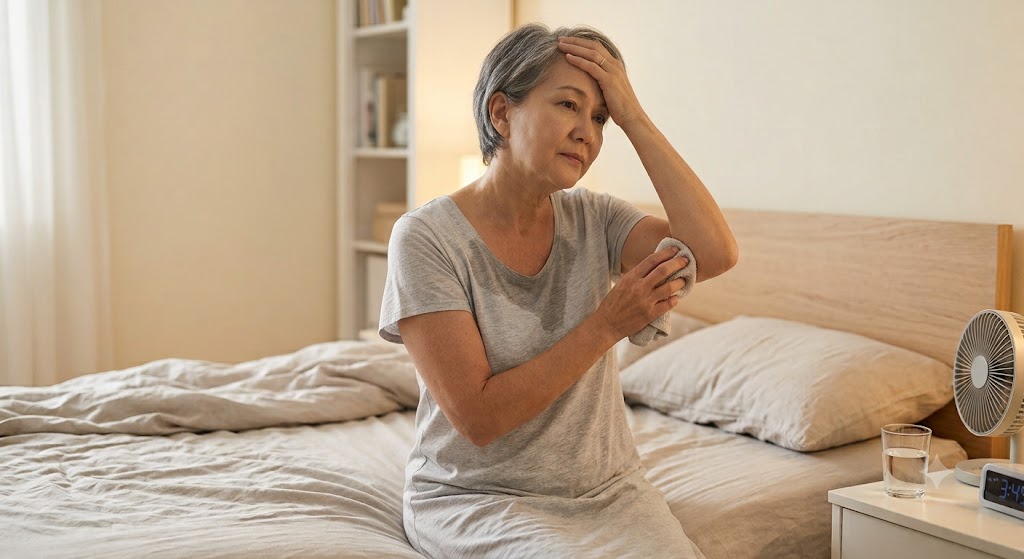 Khám Phá Những Điều Thú Vị Về Đổ Mồ Hôi Ban Đêm Ở Phụ Nữ Mãn Kinh - Ảnh 1.