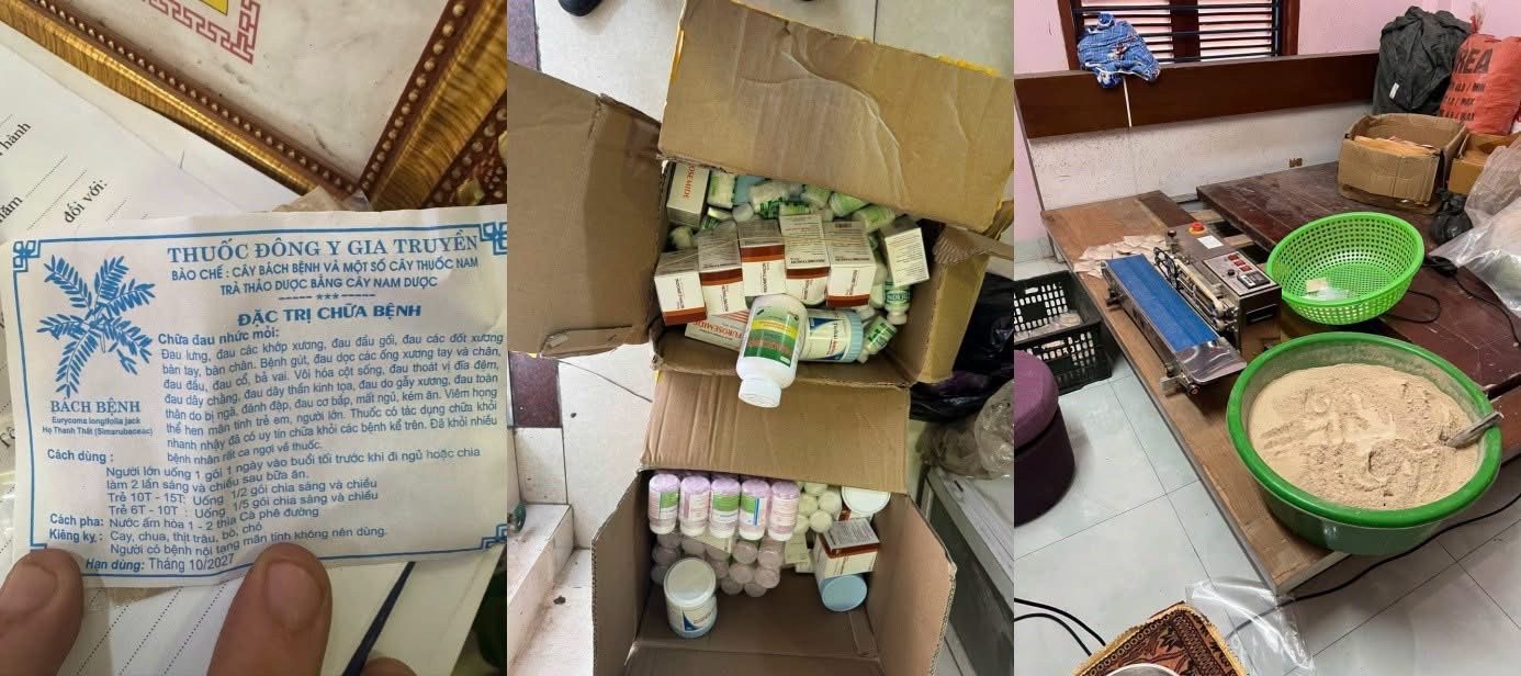 Phát hiện vụ 'Thuốc Đông y gia truyền' rởm: Nghiền paracetamol và corticoid trộn lẫn thảo dược- Ảnh 2.