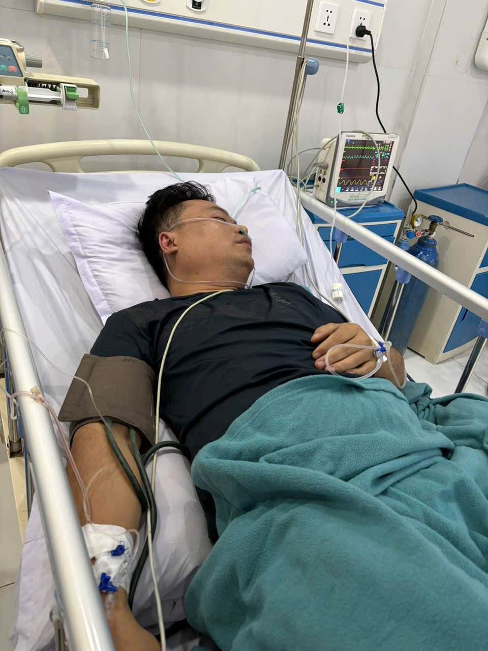 Hành trình hồi sức của anh Phương đã xuất hiện những dấu hiệu tích cực.