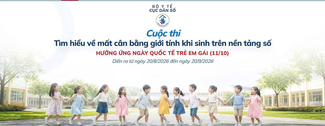 Khởi Động Cuộc Thi Trực Tuyến Về Mất Cân Bằng Giới Tính Khi Sinh