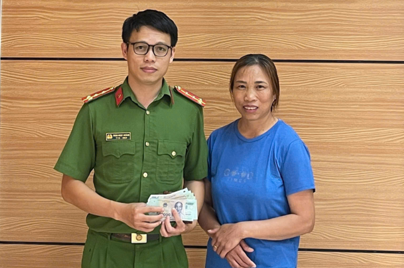 Phát hiện ví chứa vàng ở Bảo Lâm: Người nhặt chọn giao nộp và hành trình trả lại tài sản