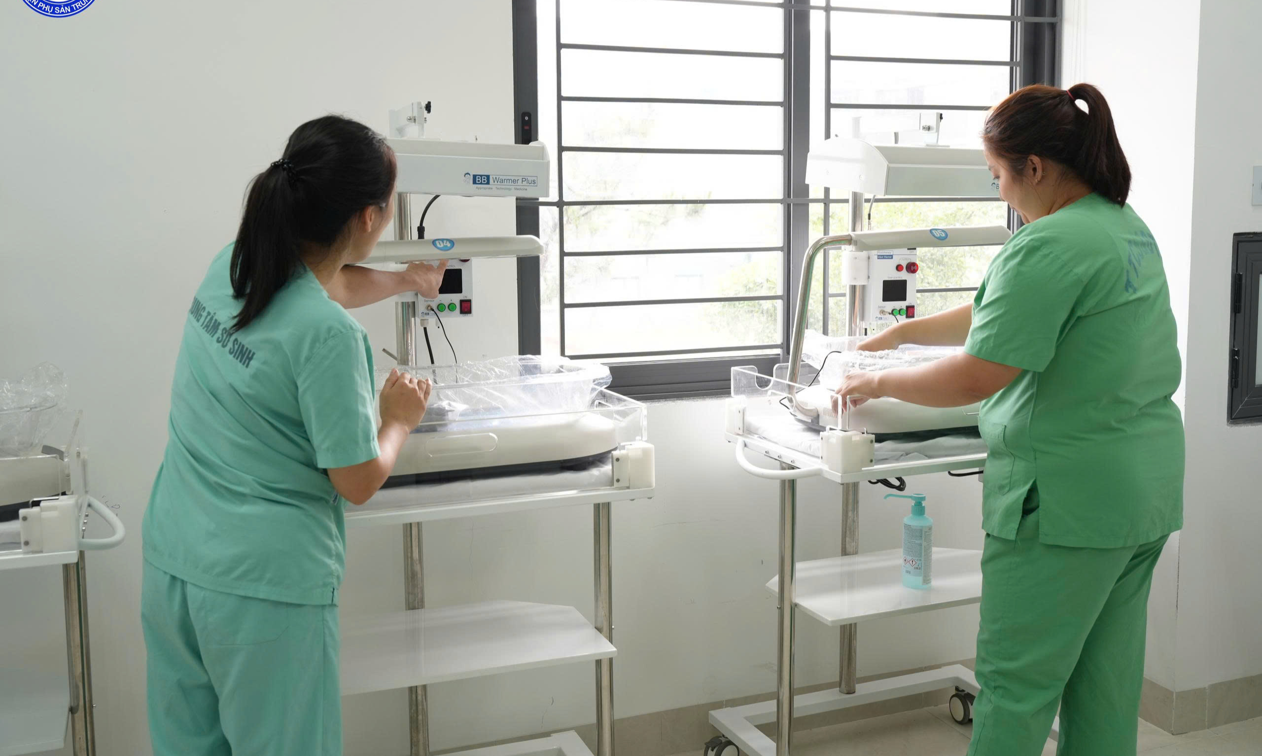 Hệ thống thiết bị, giường bệnh hiện đại, đồng bộ tại Cơ sở 2 Bệnh viện Phụ sản TW. Hệ thống thiết bị, giường bệnh hiện đại, đồng bộ tại Cơ sở 2 Bệnh viện Phụ sản TW. Ảnh: BVCC