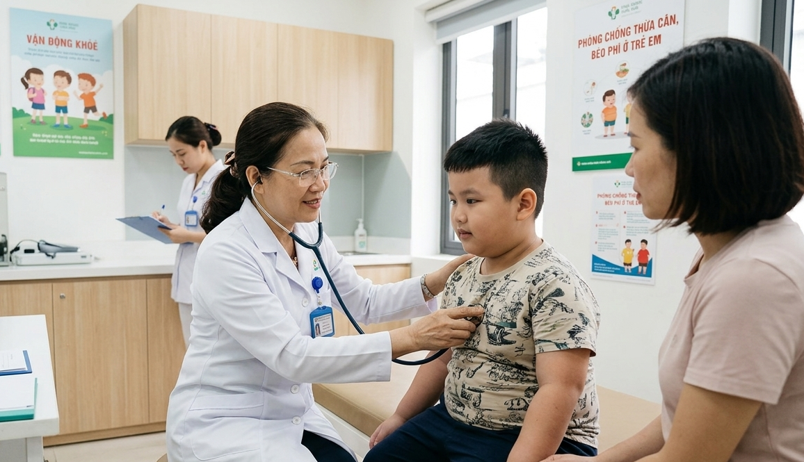 edit-nguy-co-thua-can-beo-phi-o-tre-1-17864383155741469081419 Nguy cơ thừa cân béo phì ở trẻ do thức ăn nhanh và đồ chiên rán - Ảnh 1.