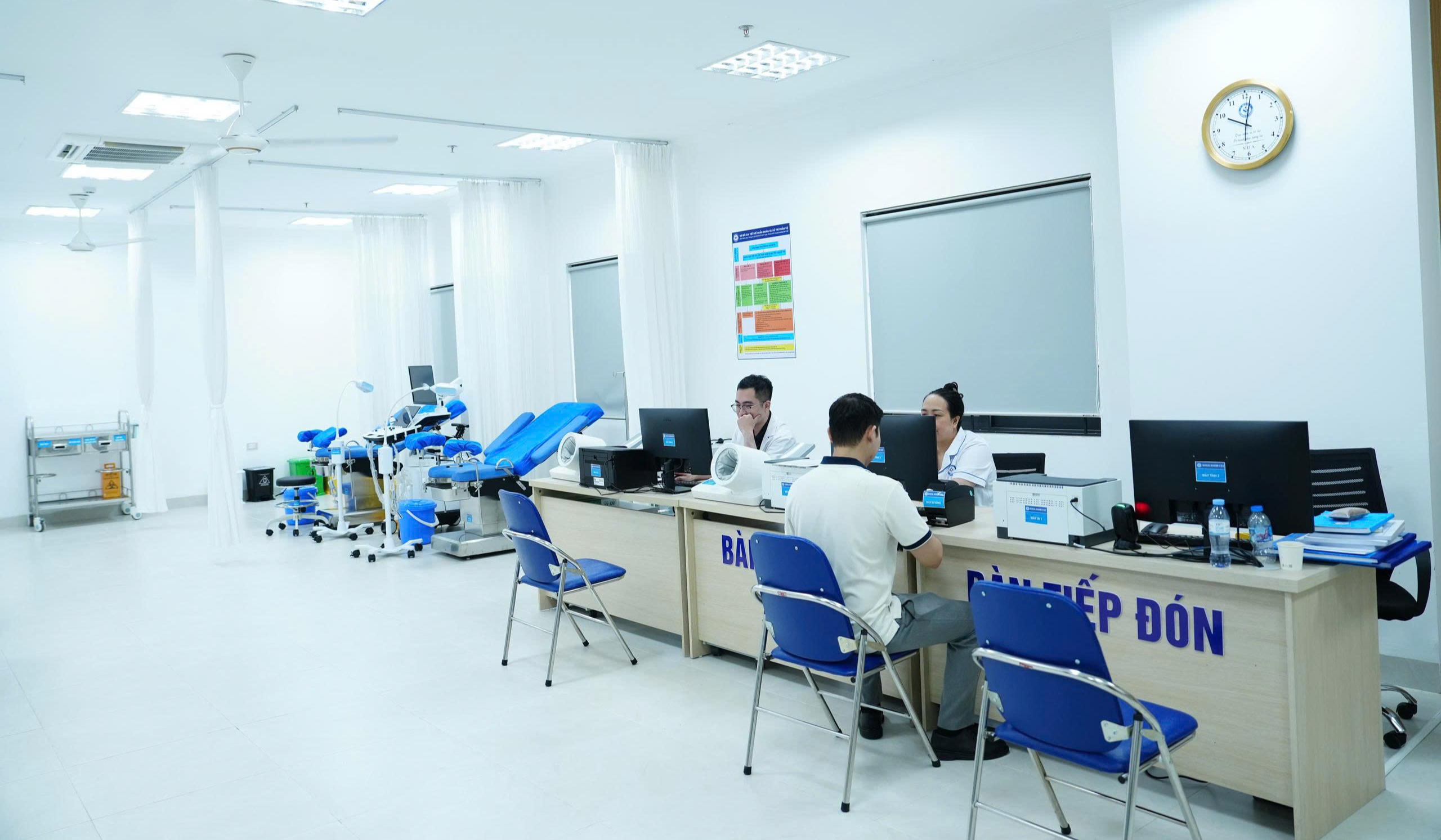 Còn nhiều tiện ích khác tại Cơ sở 2 Bệnh viện Phụ sản TW. Còn nhiều tiện ích khác tại Cơ sở 2 Bệnh viện Phụ sản TW. Ảnh: BVCC