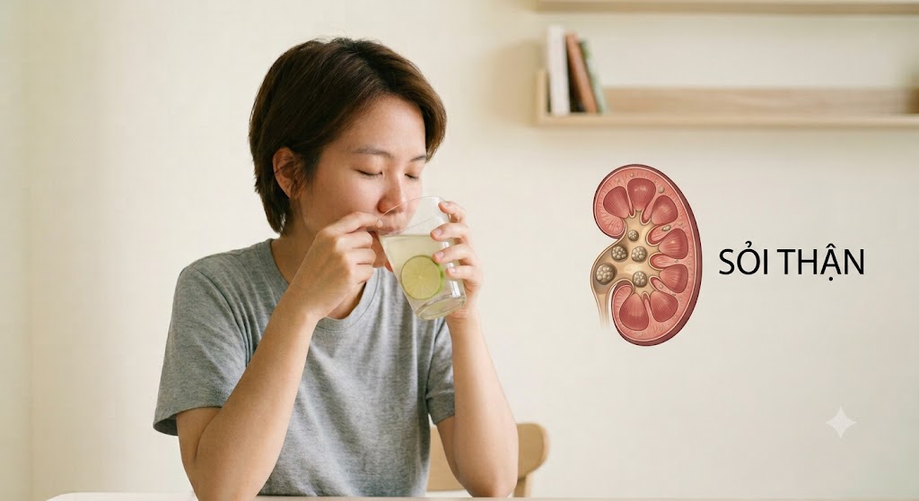 Người bị sỏi thận có nên uống nước chanh hàng ngày? - Ảnh 1.