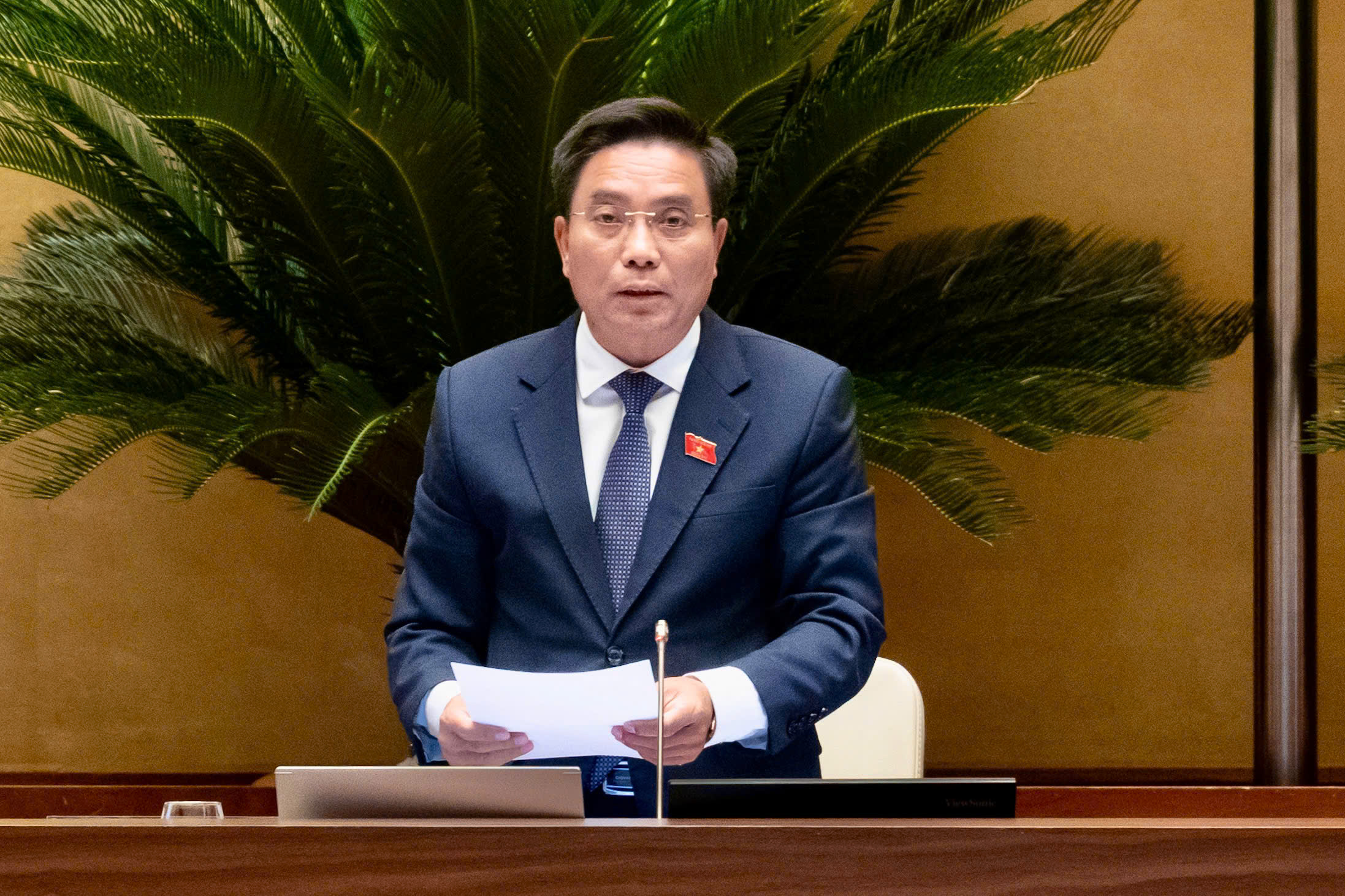 pctqh-1786163541138586235849 Phó Chủ tịch Quốc hội, Thượng tướng Nguyễn Doãn Anh. Ảnh: Media Quốc hội