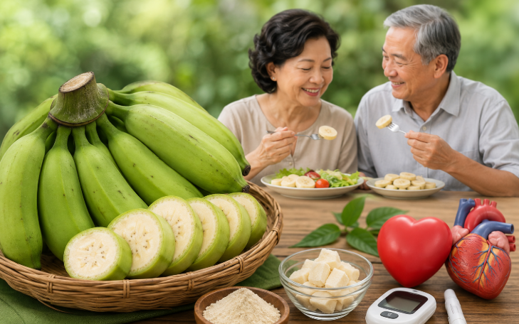 5 lợi ích sức khỏe tiềm năng của chuối xanh - Ảnh 2.