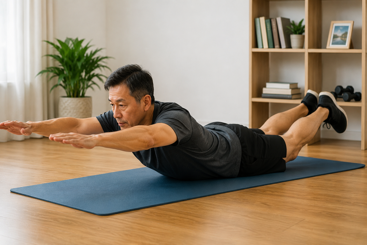 Cách Tăng Cường Sức Mạnh Cơ Lưng Cho Người Trên 50 - Ảnh 1.