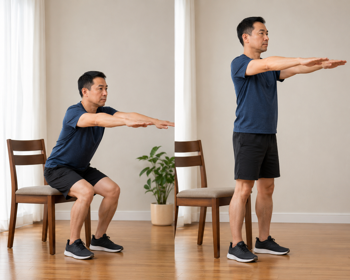 12 phút tập buổi sáng giúp tăng sức mạnh toàn thân sau tuổi 50 - Ảnh 1.