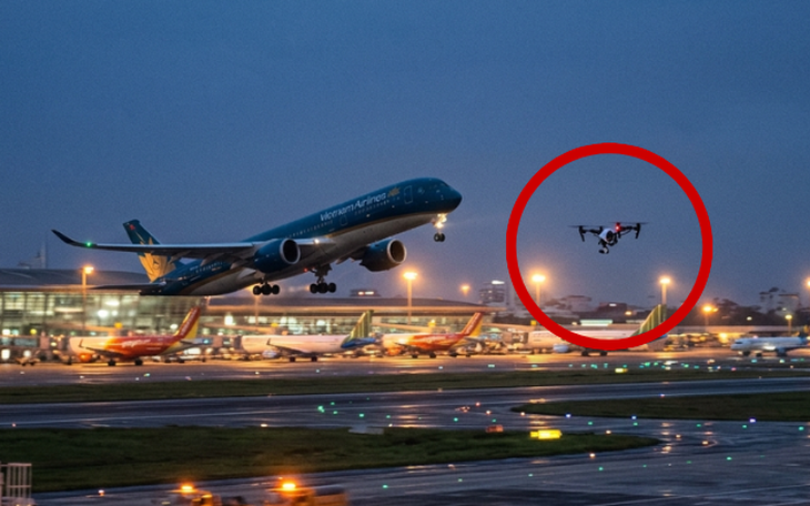 UAV xuất hiện gần Tân Sơn Nhất