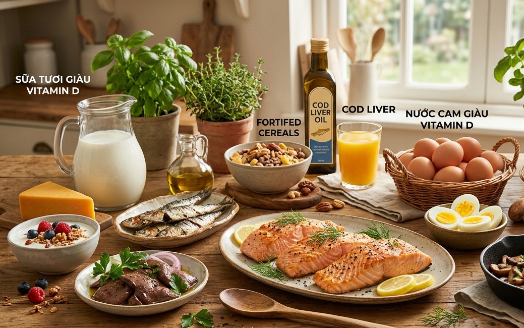 Vitamin D: Lợi Ích Vượt Trội Đối Với Sức Khỏe Toàn Diện