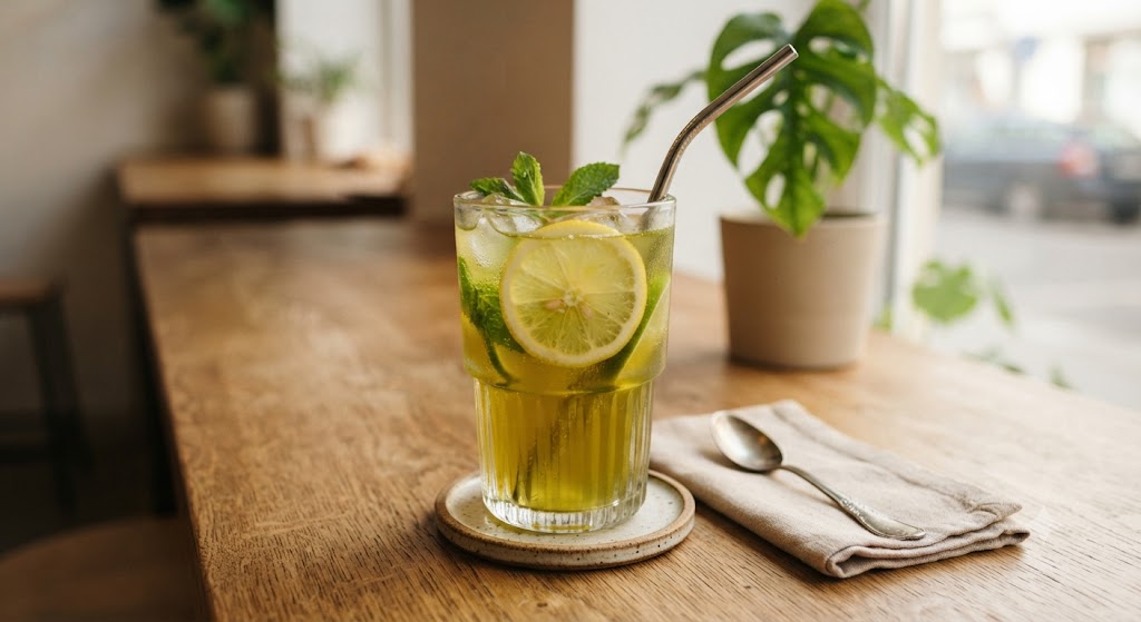 4 lợi ích khi uống trà xanh với chanh - Ảnh 1.