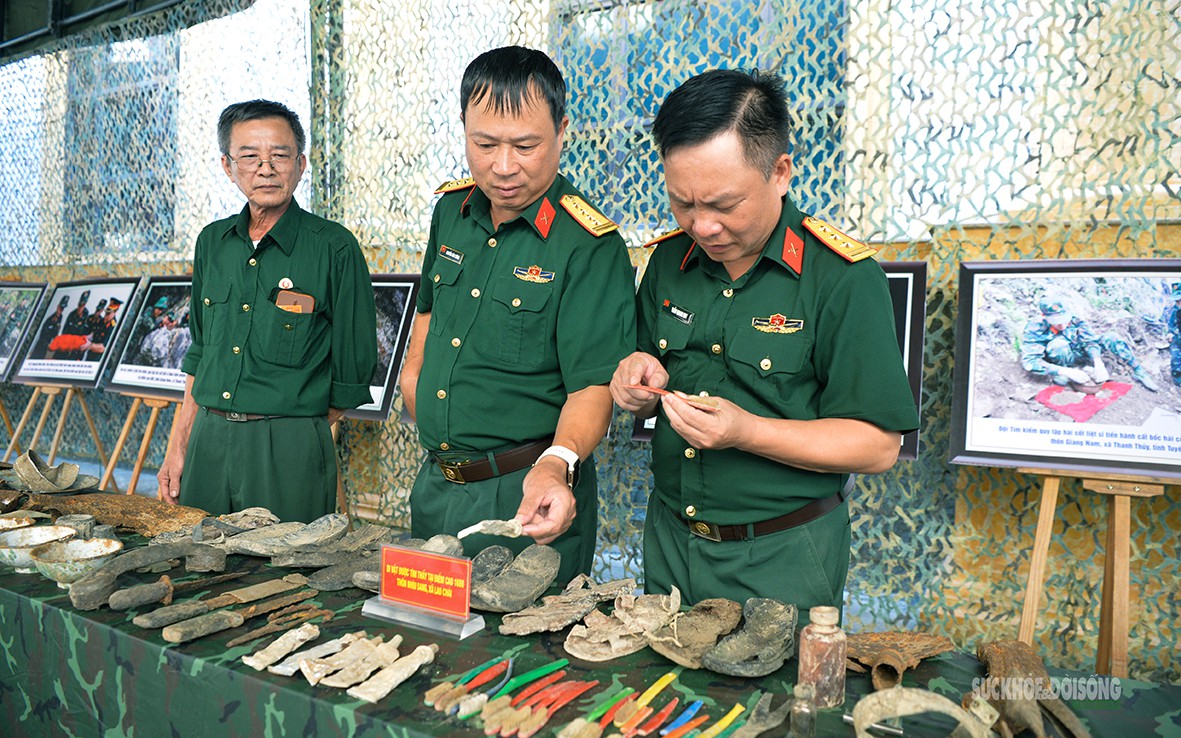 Khám Phá Những Di Vật Nổi Bật Từ Hành Trình Tìm Kiếm Liệt Sĩ Ở Tuyên Quang