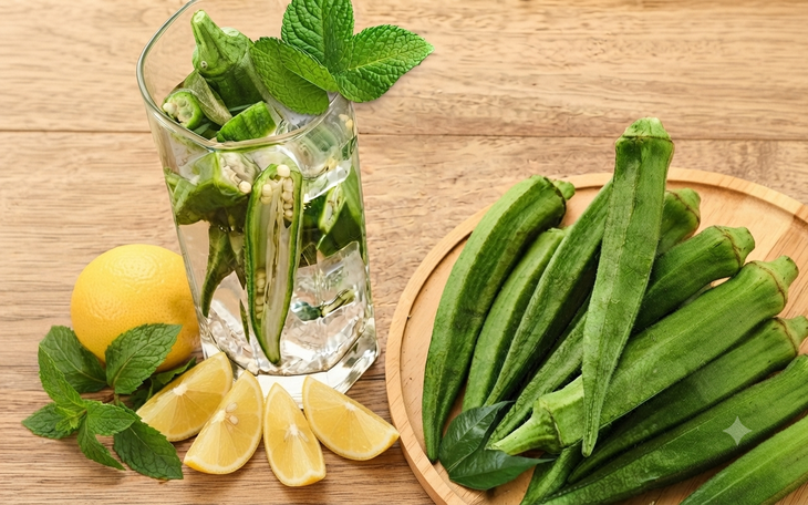 Hướng dẫn cách làm nước đậu bắp kết hợp với quế và đinh hương có lợi cho sức khỏe phụ nữ - Ảnh 2.